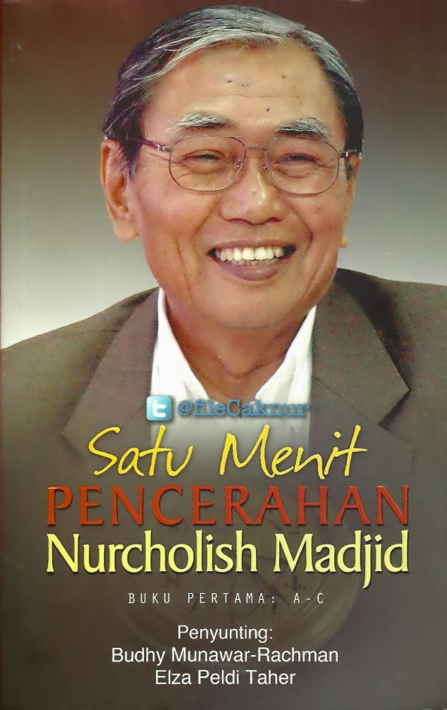 Cover Buku Nurcholish Madjid